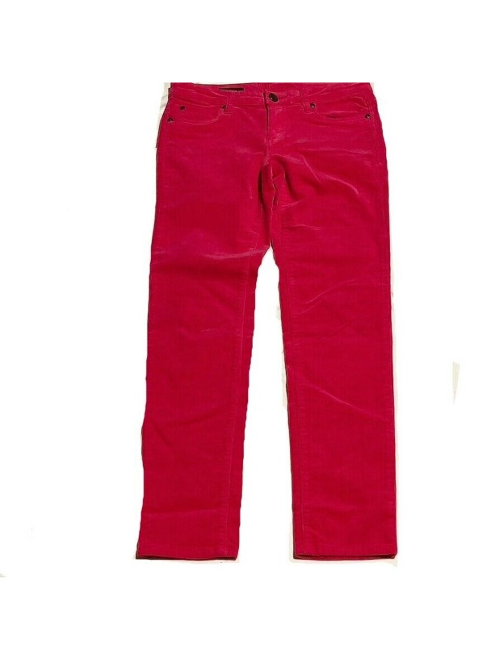 KUT from the Kloth Womens Red Corduroy Pants Size 6 - Picture 4 of 12